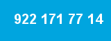 922 171 77 14